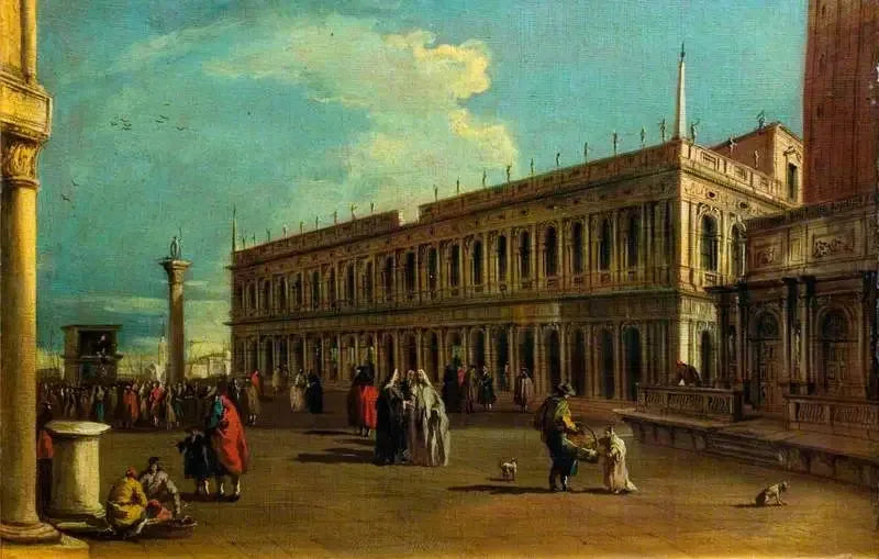 Venedig : La Piazzetta - Canaletto