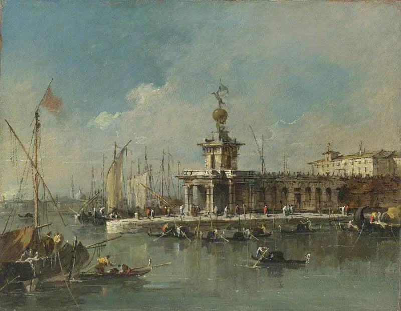 Venedig: La Punta della Dogana - Francesco Guardi