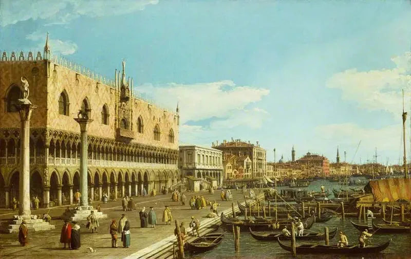 Venedig : Riva degli Schiavoni - Canaletto