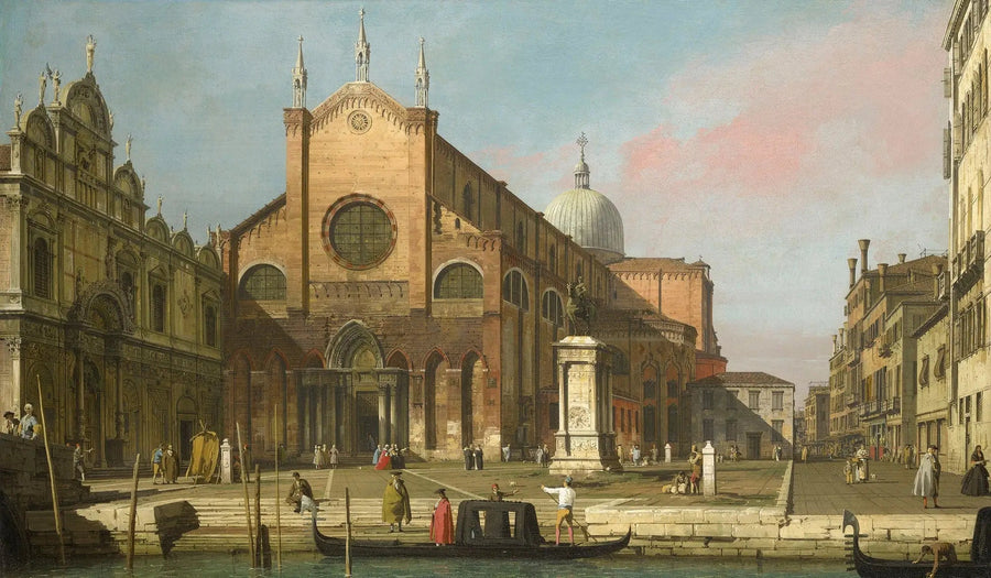 Venedig : campo SS. Giovanni et Paolo - Canaletto