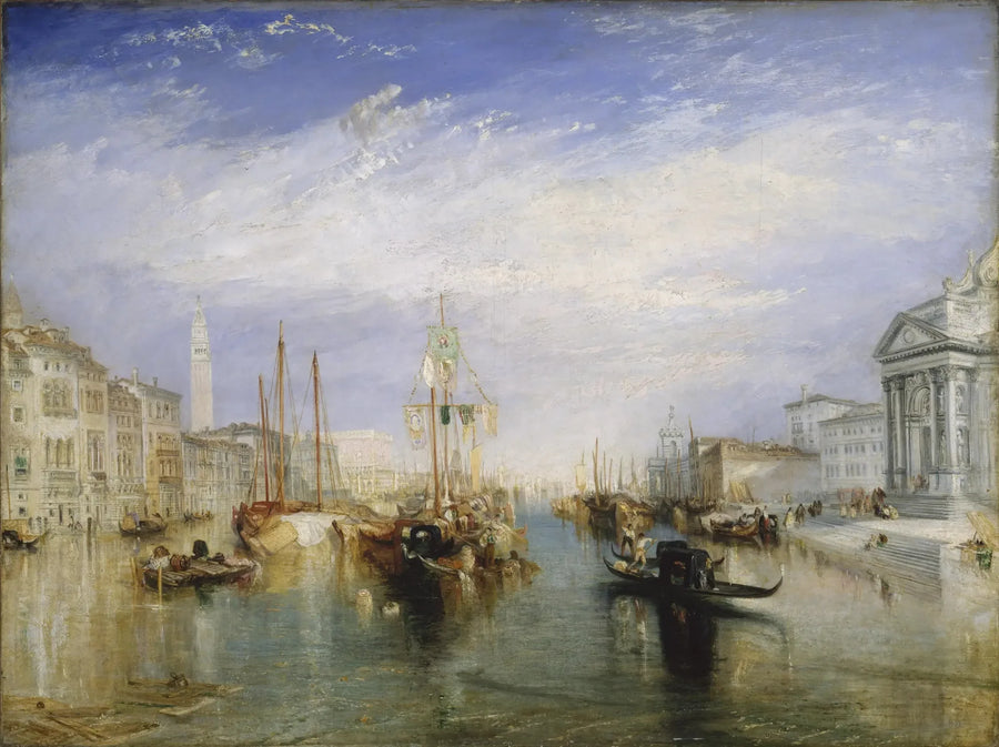Venedig, udsigt fra Madonna della Salute's porch - J. M. W. Turner