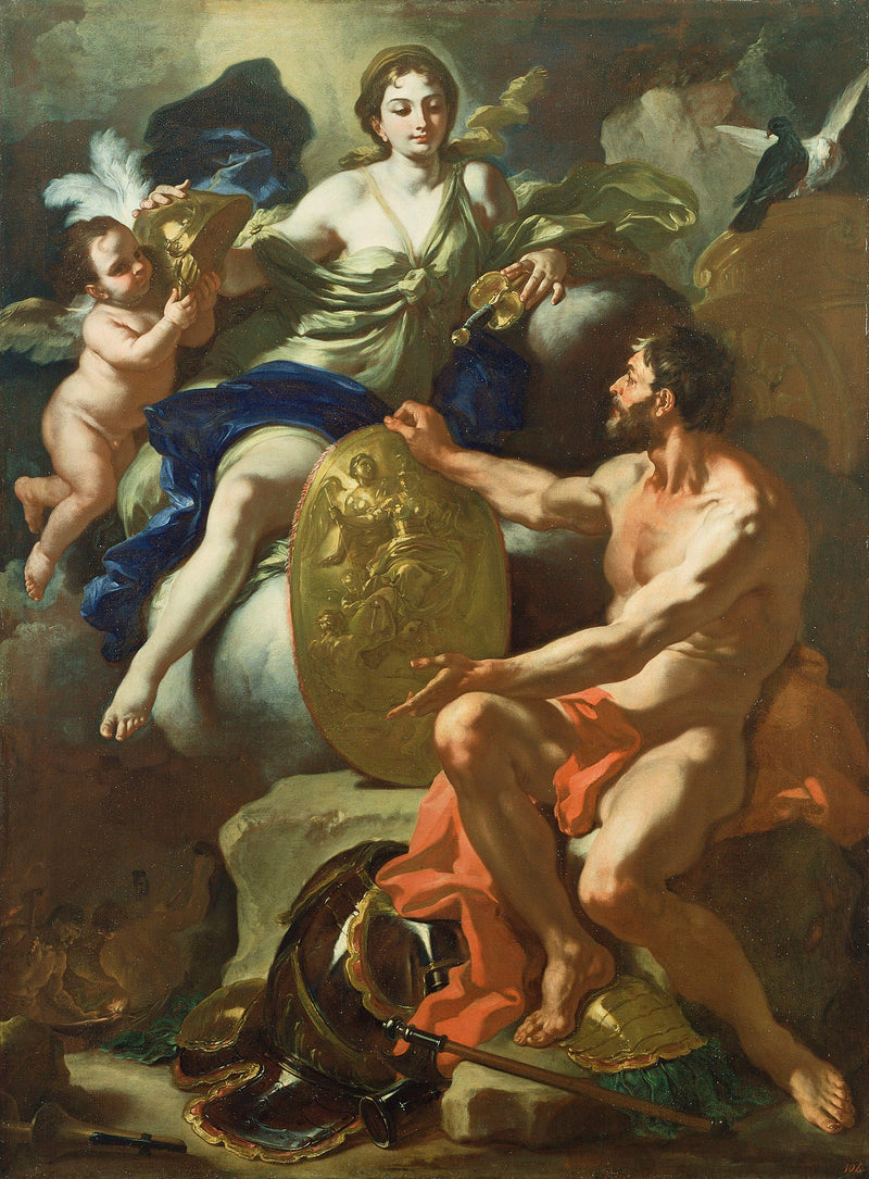 Venus ved Vulcains smedje - Francesco Solimena