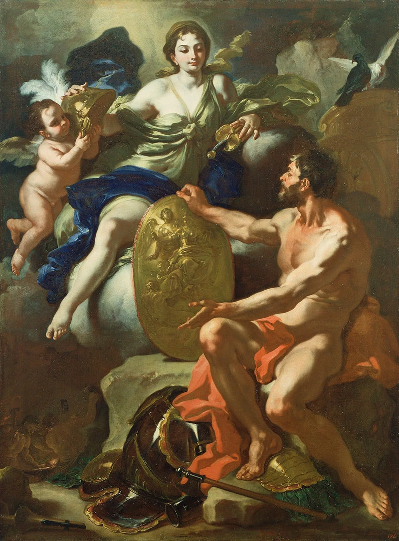 Venus ved Vulcains smedje - Francesco Solimena