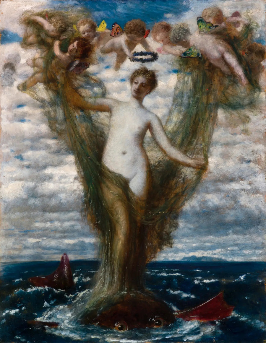 Venus Anadyomène - Arnold Böcklin