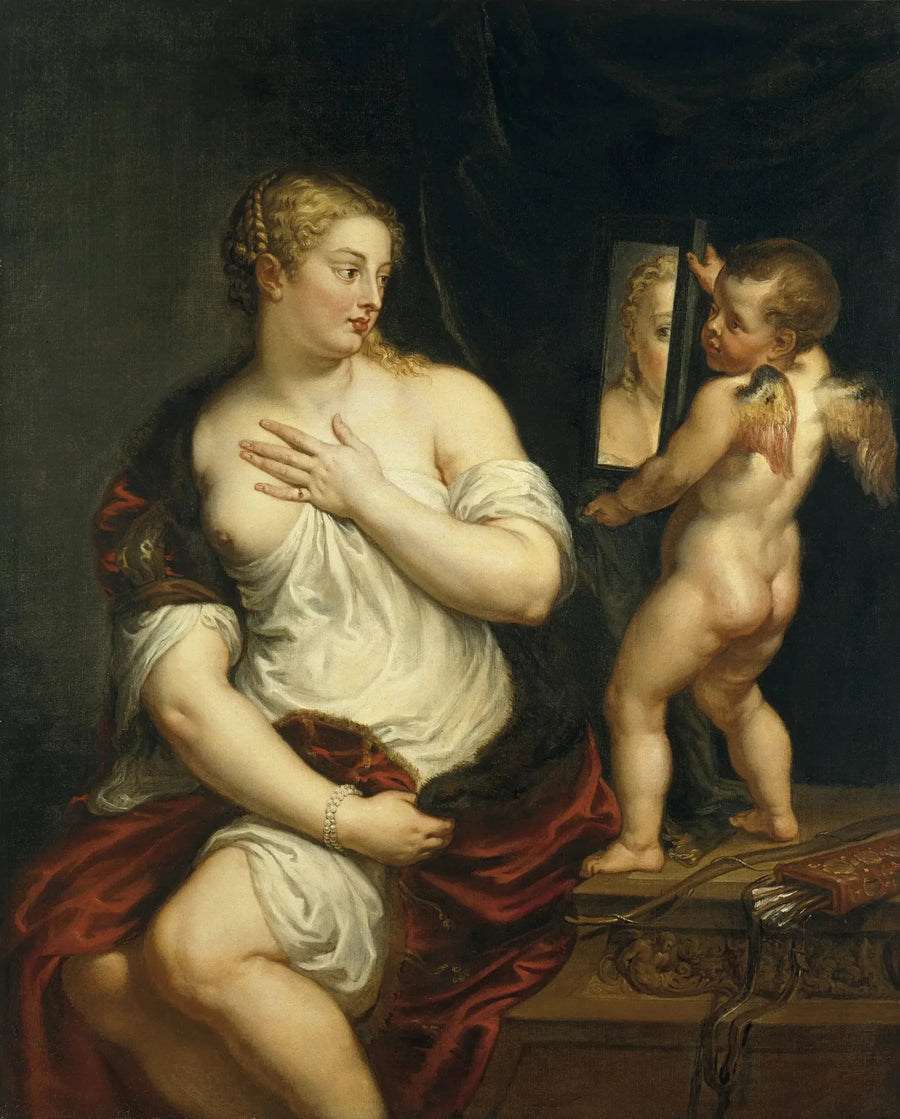 Venus ved spejlet - Peter Paul Rubens