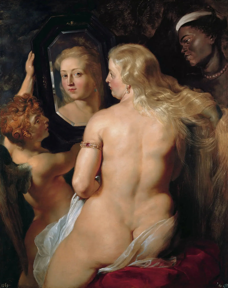Venus ved spejlet - Peter Paul Rubens
