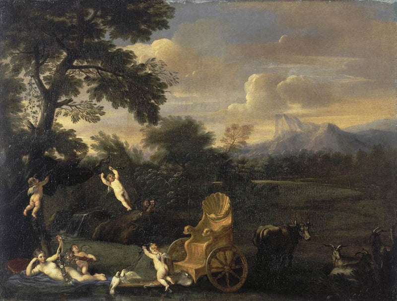 Venus i hvile - Andrea Sacchi