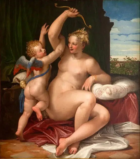 Venus afvæbner Cupid - Paul Véronèse