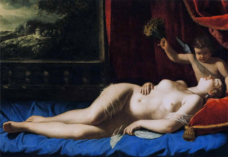 Venus sover - Artemisia Gentileschi
