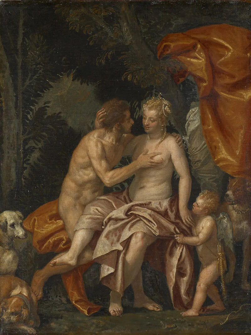 Venus og Adonis - Paul Véronèse