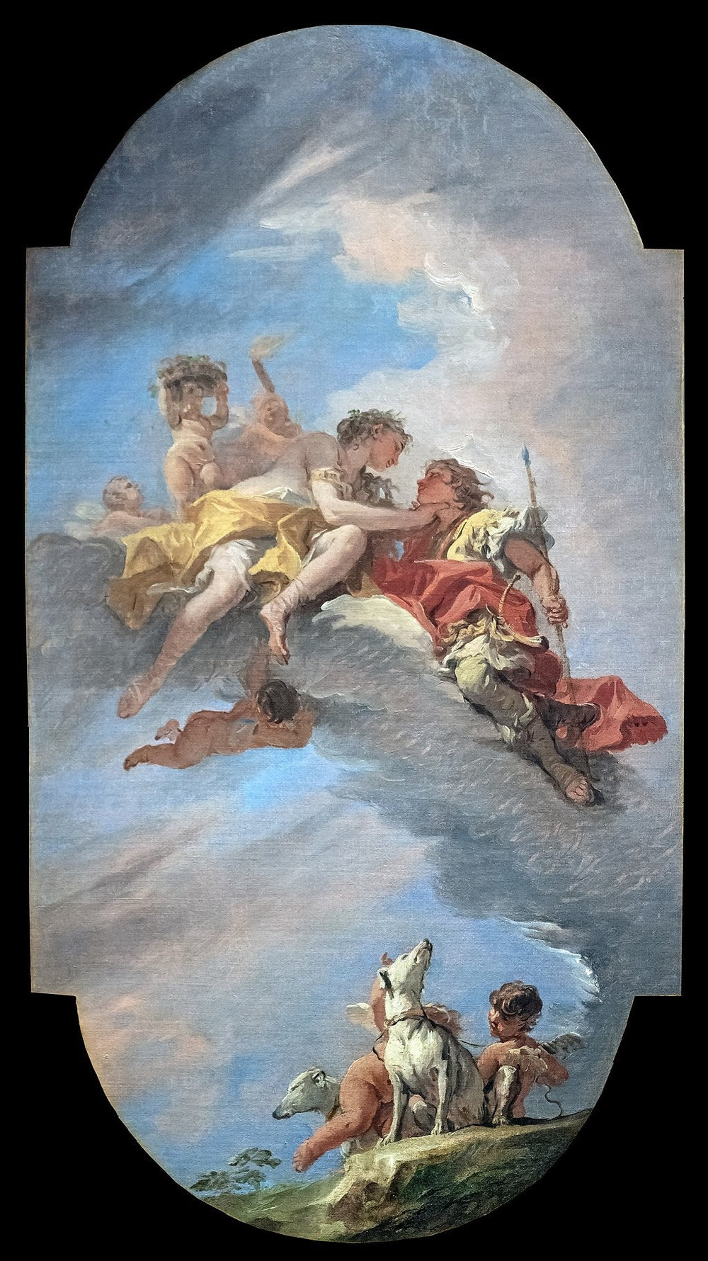Vénus et Adonis - Sebastiano Ricci - Alpha Reproduction