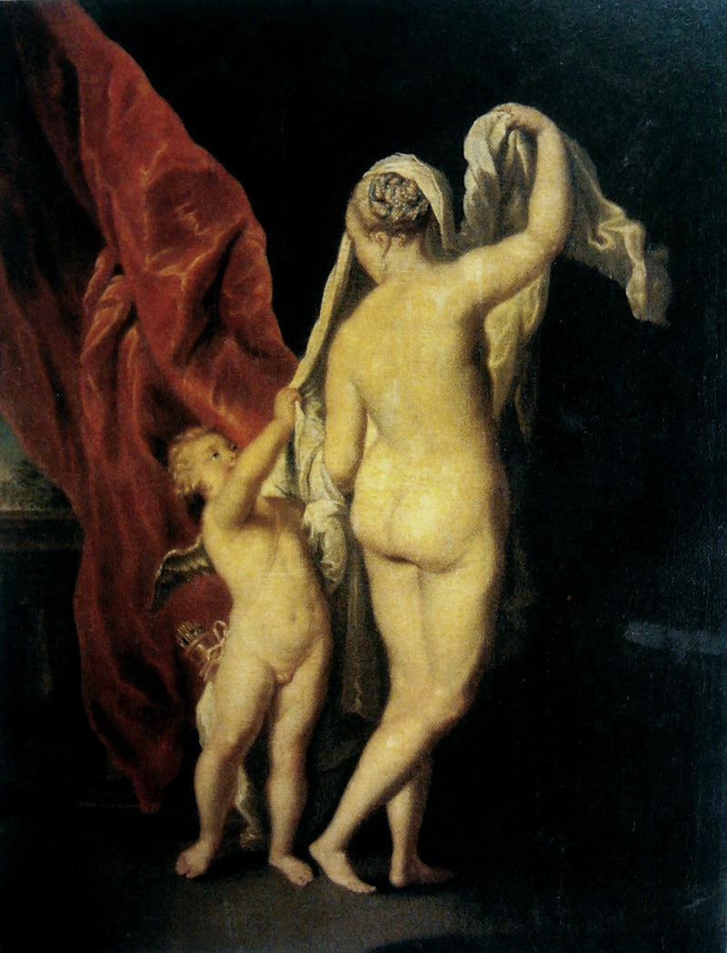 Venus og Amor. - Anton Raphael Mengs