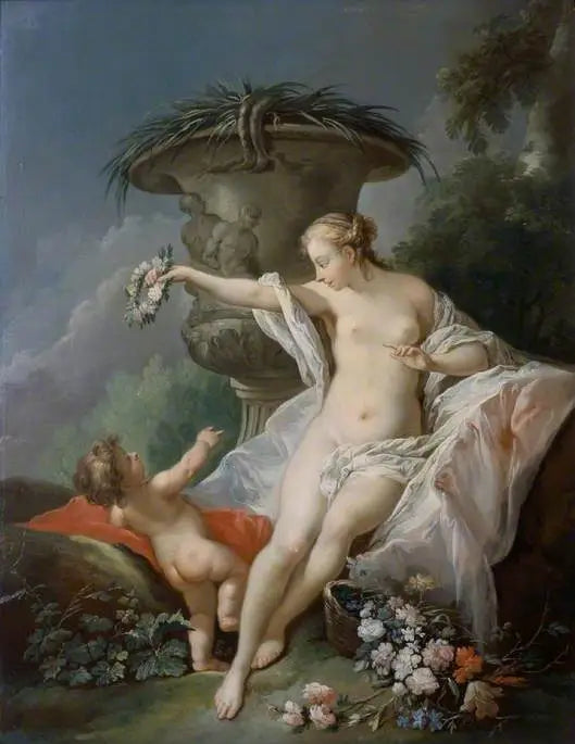 Venus og Cupido - François Boucher