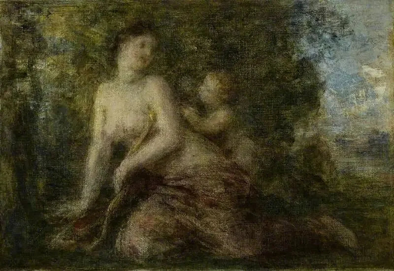 Venus og Cupido - Henri Fantin-Latour