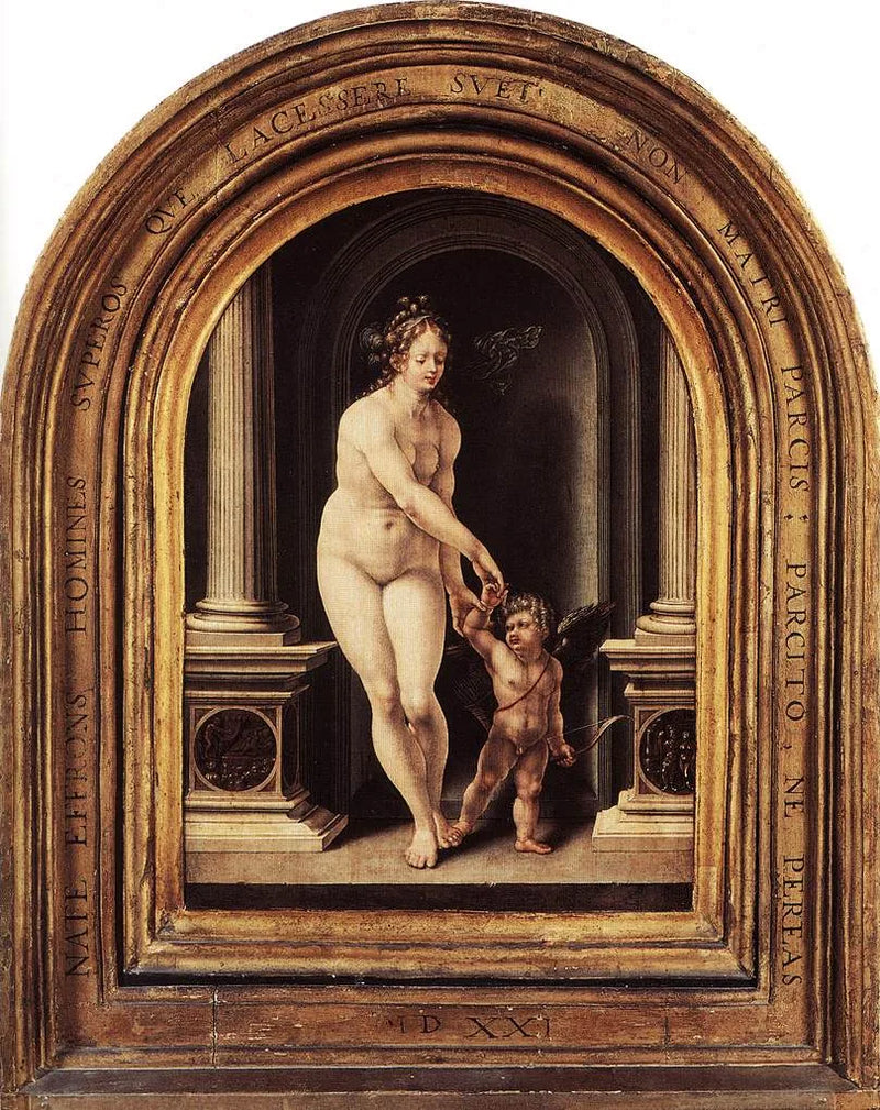 Venus og Amor - Jan Gossaert