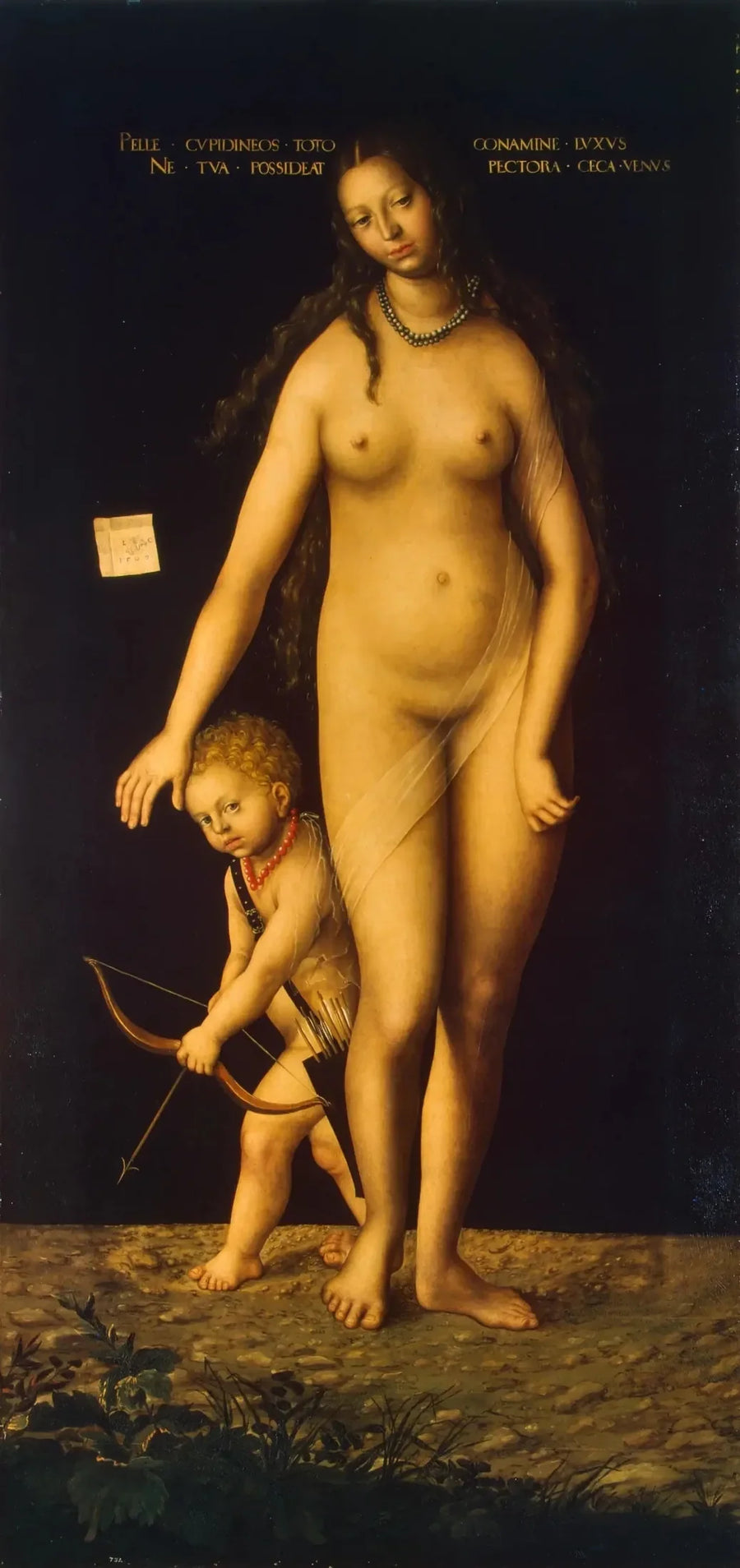 Venus og Amor - Lucas Cranach den Ældre