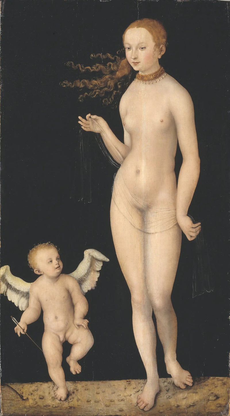 Venus og Amor - Lucas Cranach den Ældre