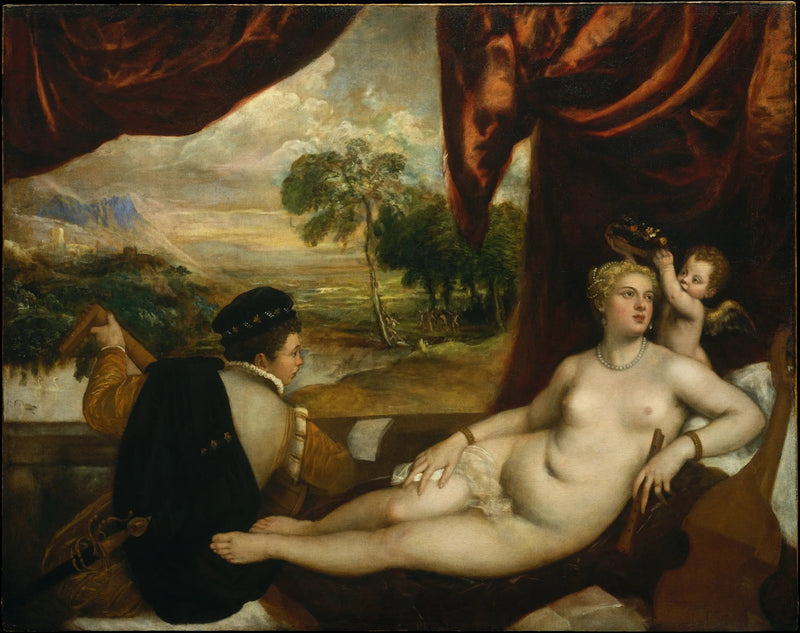Venus og luthespilleren - Titian