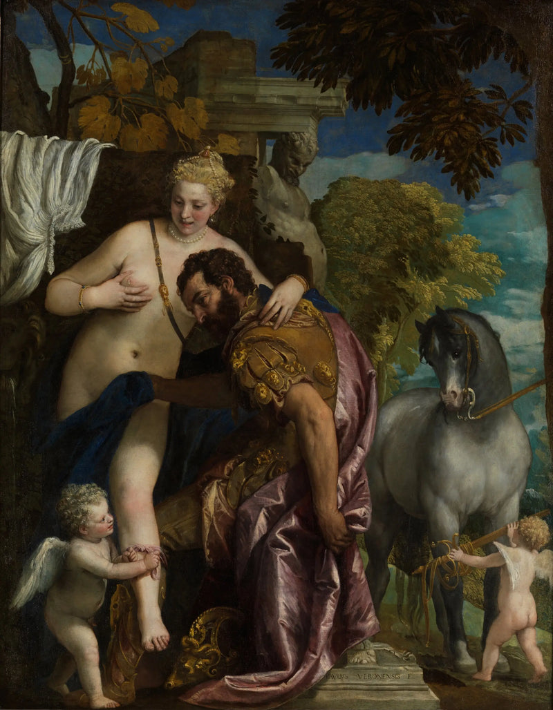 Venus og Mars - Paul Véronèse