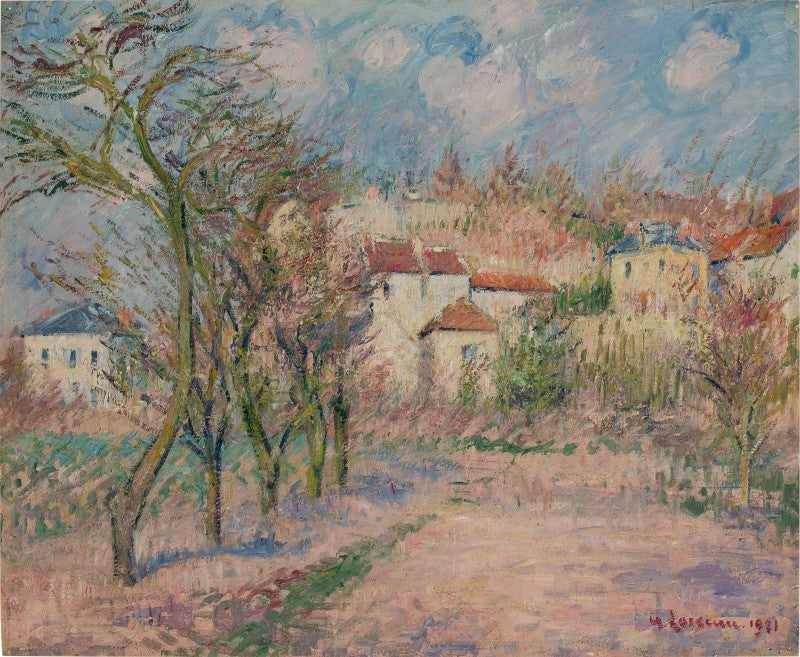 Verger à Hérouville (Seine-et-Oise) - Gustave Loiseau image 1 copie de tableau peinte à la main