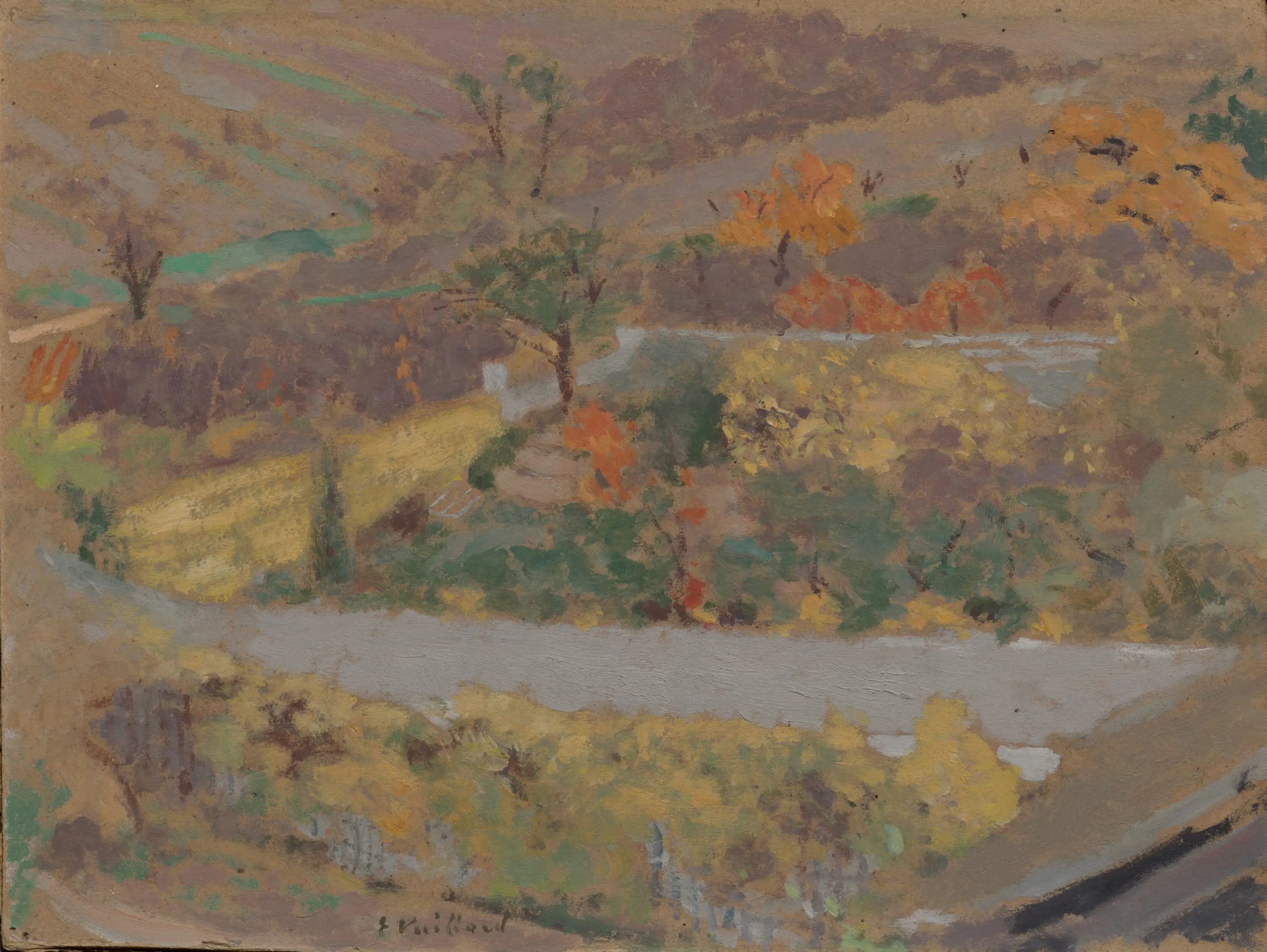 Verger - Édouard Vuillard image 1 reproduction artisanale de tableau