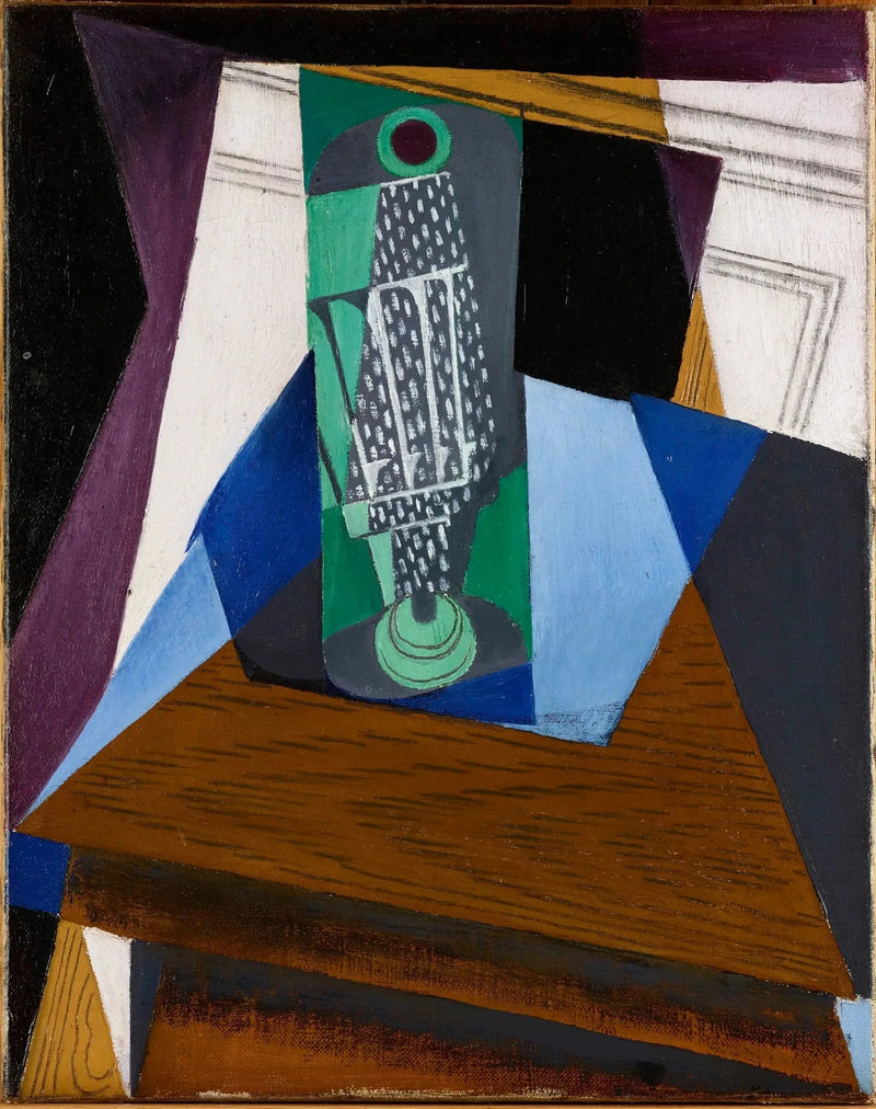 Glas på et bord - Juan Gris