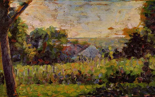 Mod landsbyen - Georges Seurat