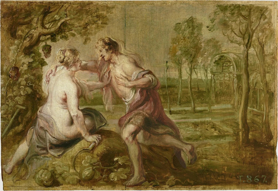 Vertumne og Pomona - Peter Paul Rubens