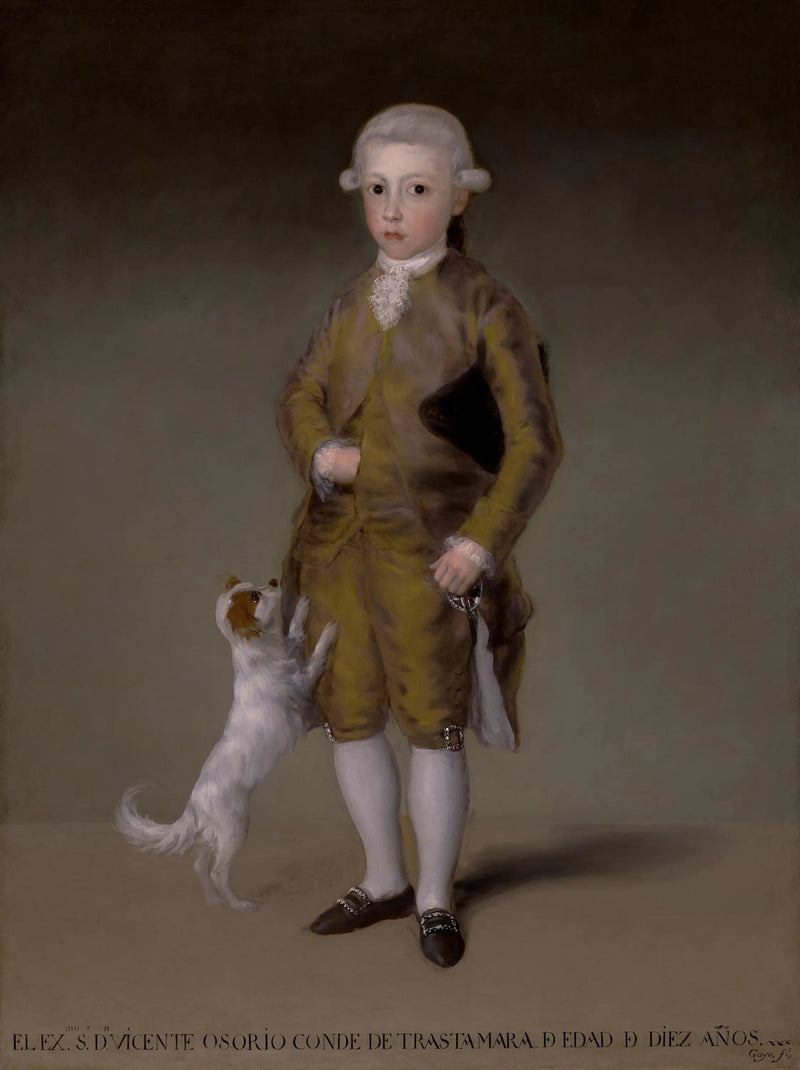 Vicente Osorio de Moscoso, greve Trastamara - Francisco de Goya