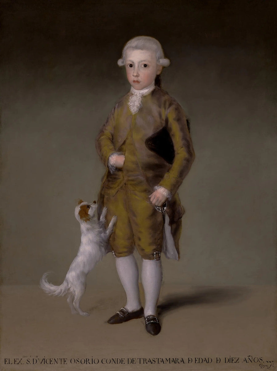 Vicente Osorio de Moscoso, greve Trastamara - Francisco de Goya