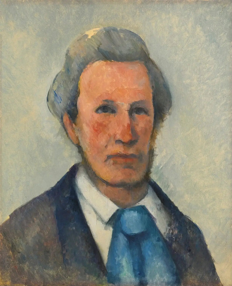 Victor Chocquet, efter et fotografi - Paul Cézanne