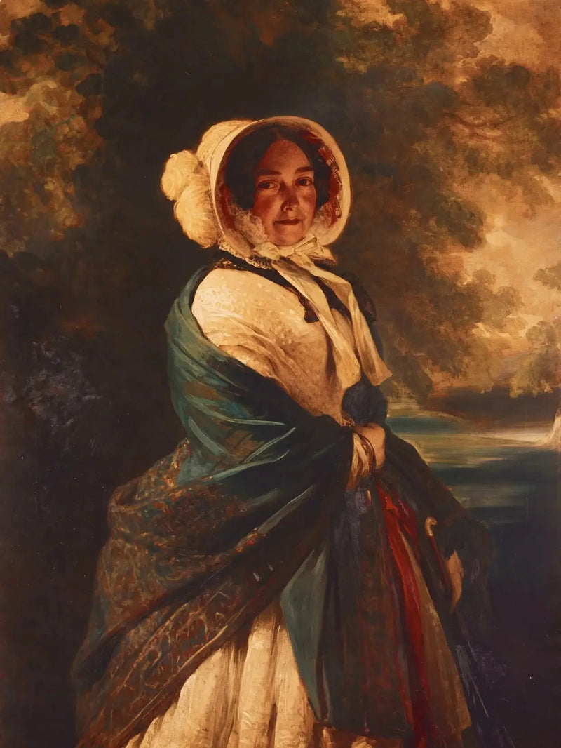 Victoria, hertuginde af Kent (1786-1861) - Franz Xaver Winterhalter
