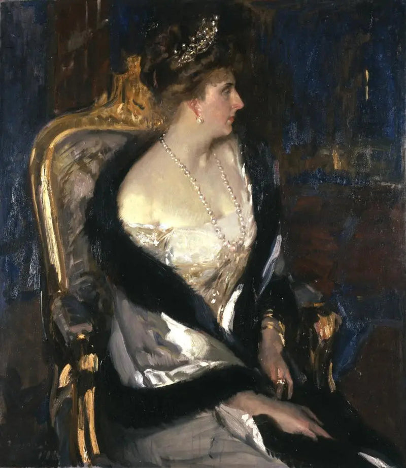 Victoria Eugénie, dronning af Spanien - Joaquín Sorolla
