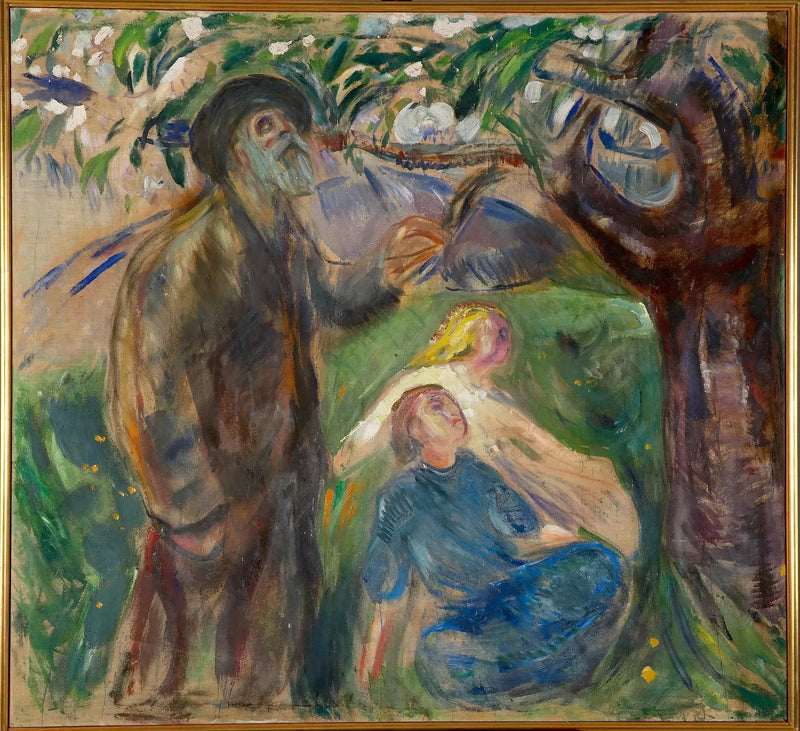 Liv: venstre side - Edvard Munch