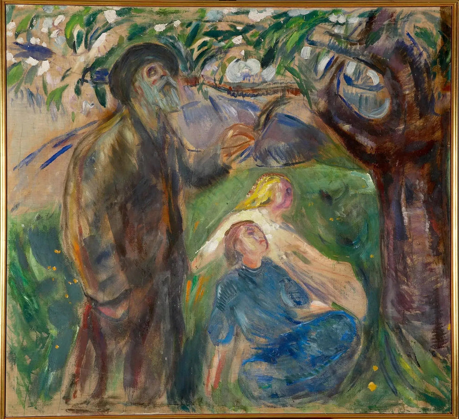 Liv: venstre side - Edvard Munch
