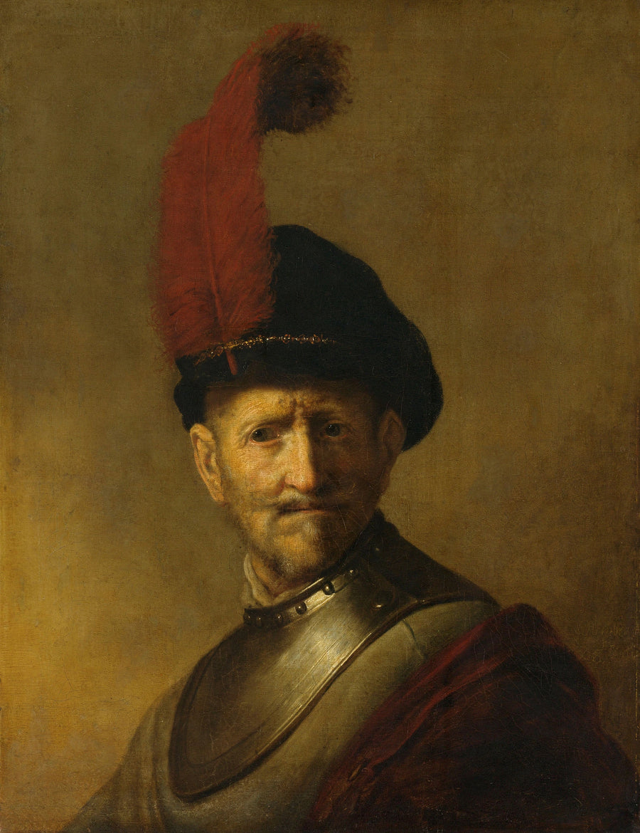 Portræt af en mand, måske Rembrandts far, Harmen Gerritsz van Rijn - Rembrandt