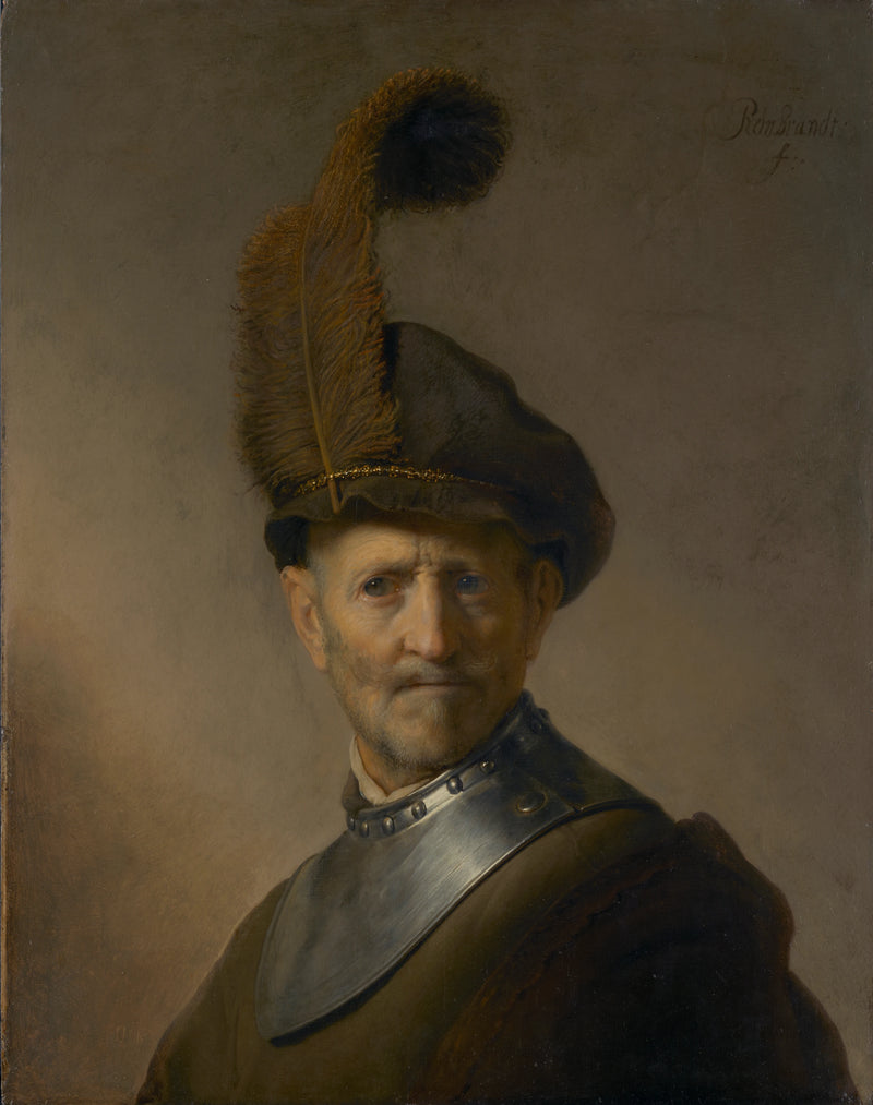 En gammel kriger - Rembrandt