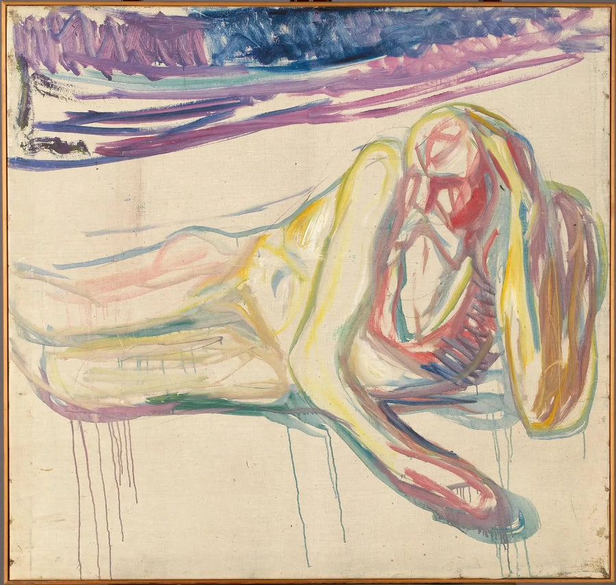 Gamle Mand - Edvard Munch