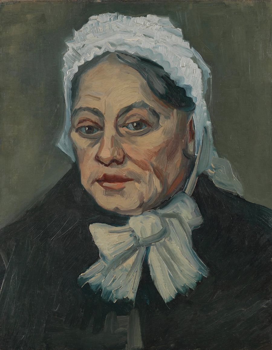 Portræt af en gammel kvinde - Vincent van Gogh