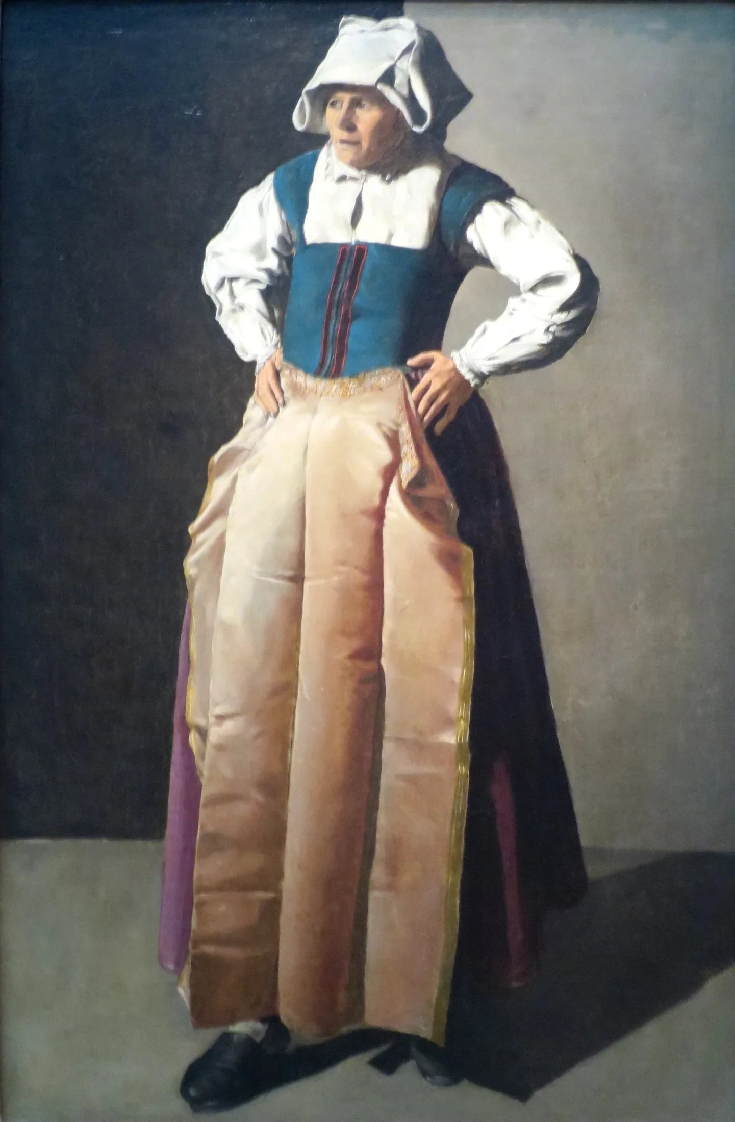 Vieille Femme - Georges de La Tour image 1 tableau peint à l’huile sur toile