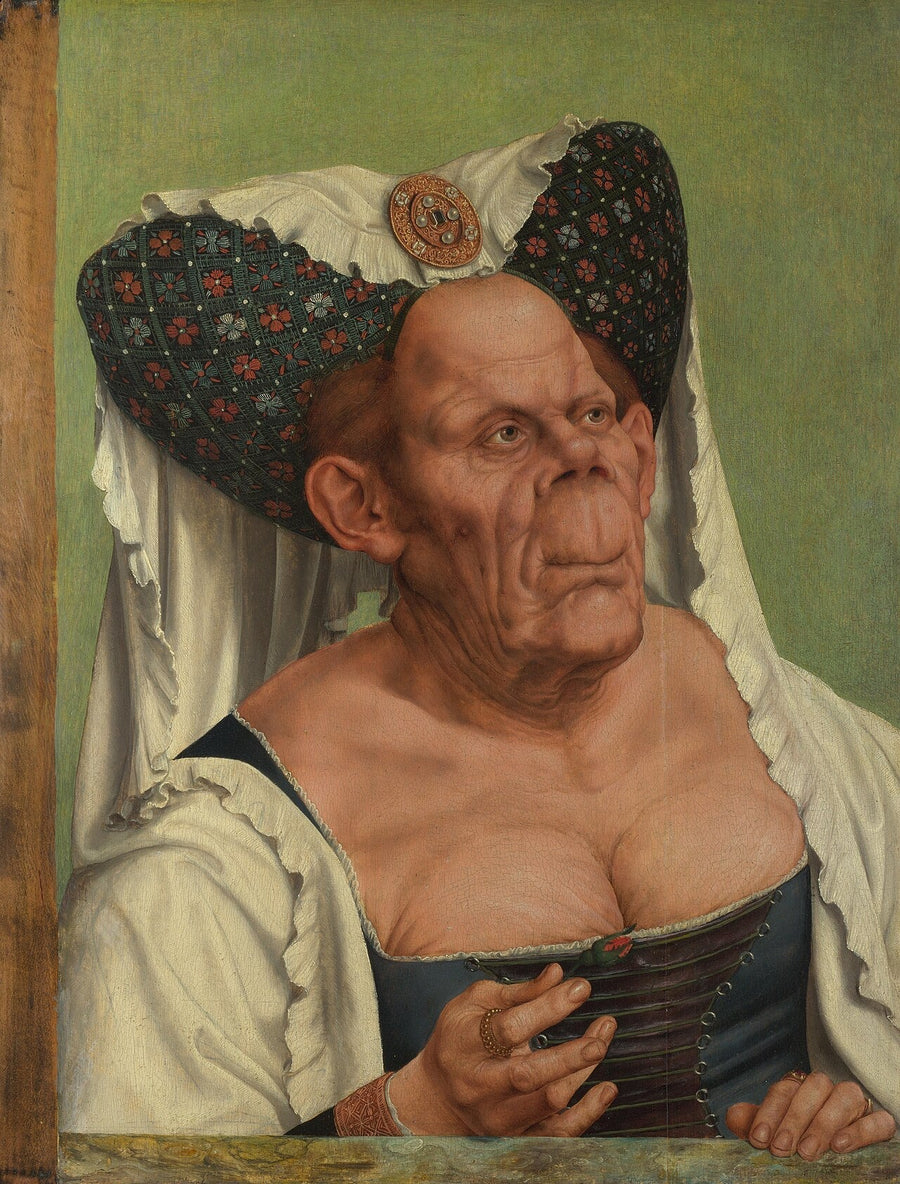 Gammel Kvinde grotesk - Quentin Metsys