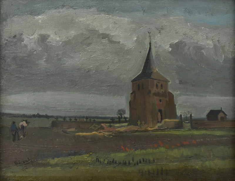 Det gamle tårn i Nuenen - Vincent van Gogh