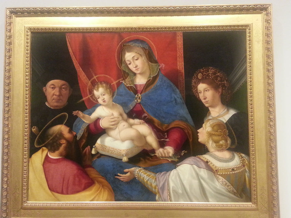 Vierge à l'Enfant - Andrea Previtali image 1 reproduction artisanale de tableau