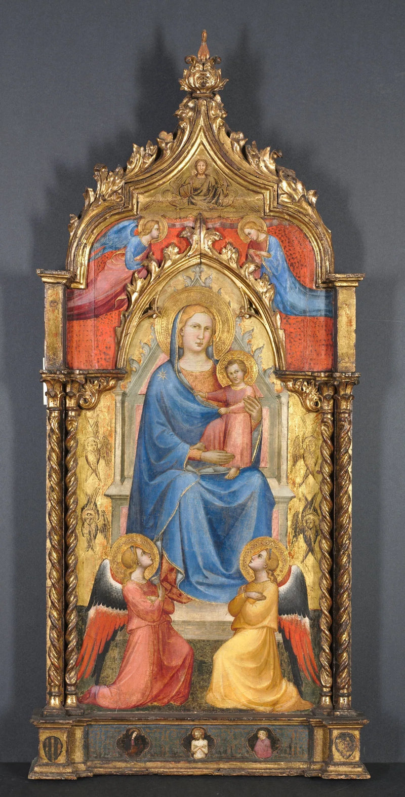 Jomfru med barnet og engle - Spinello Aretino