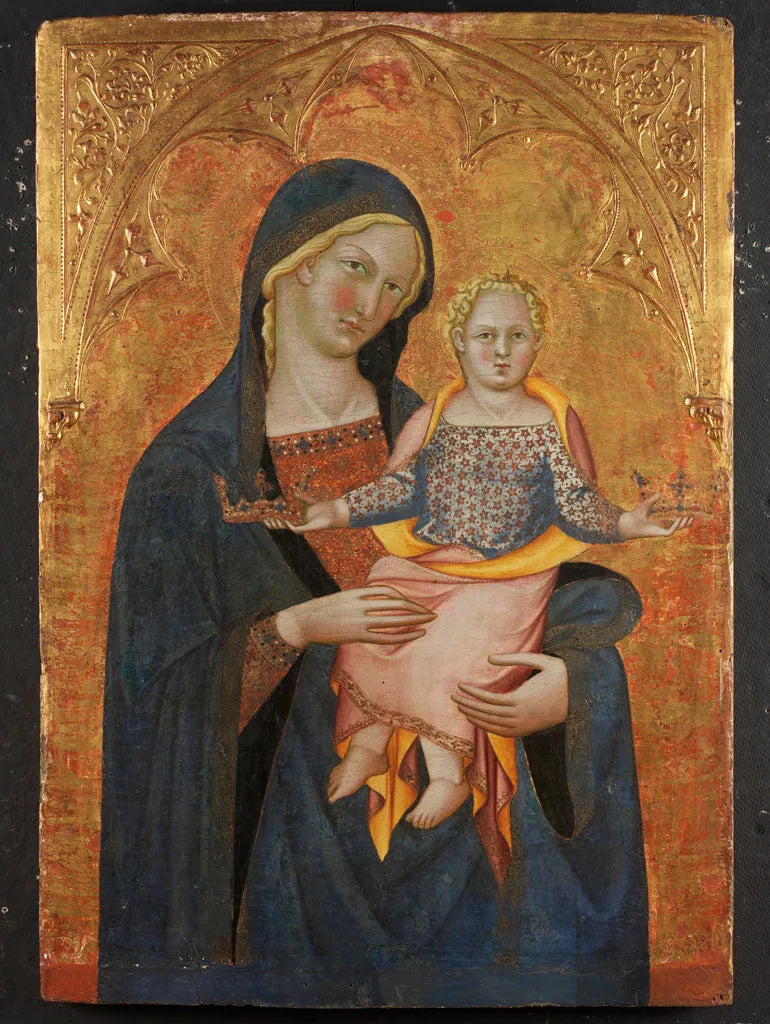 Jomfru med Barnet - Bartolo di Fredi