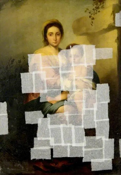 Jomfru med Barnet - Bartolomé Esteban Murillo