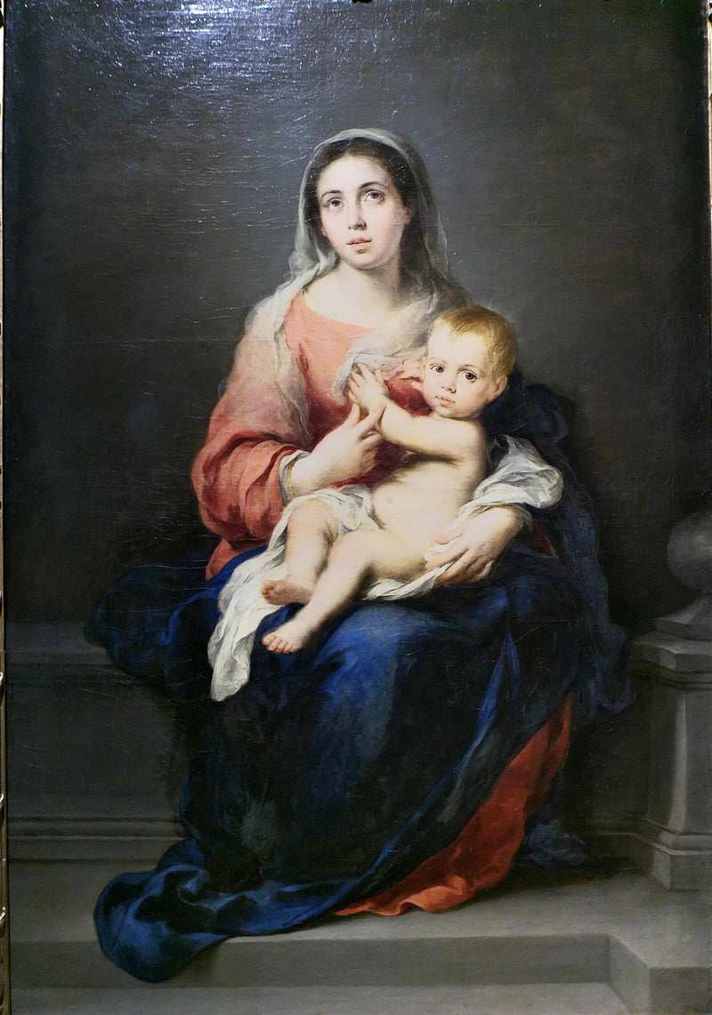 Jomfru med Barnet - Bartolomé Esteban Murillo