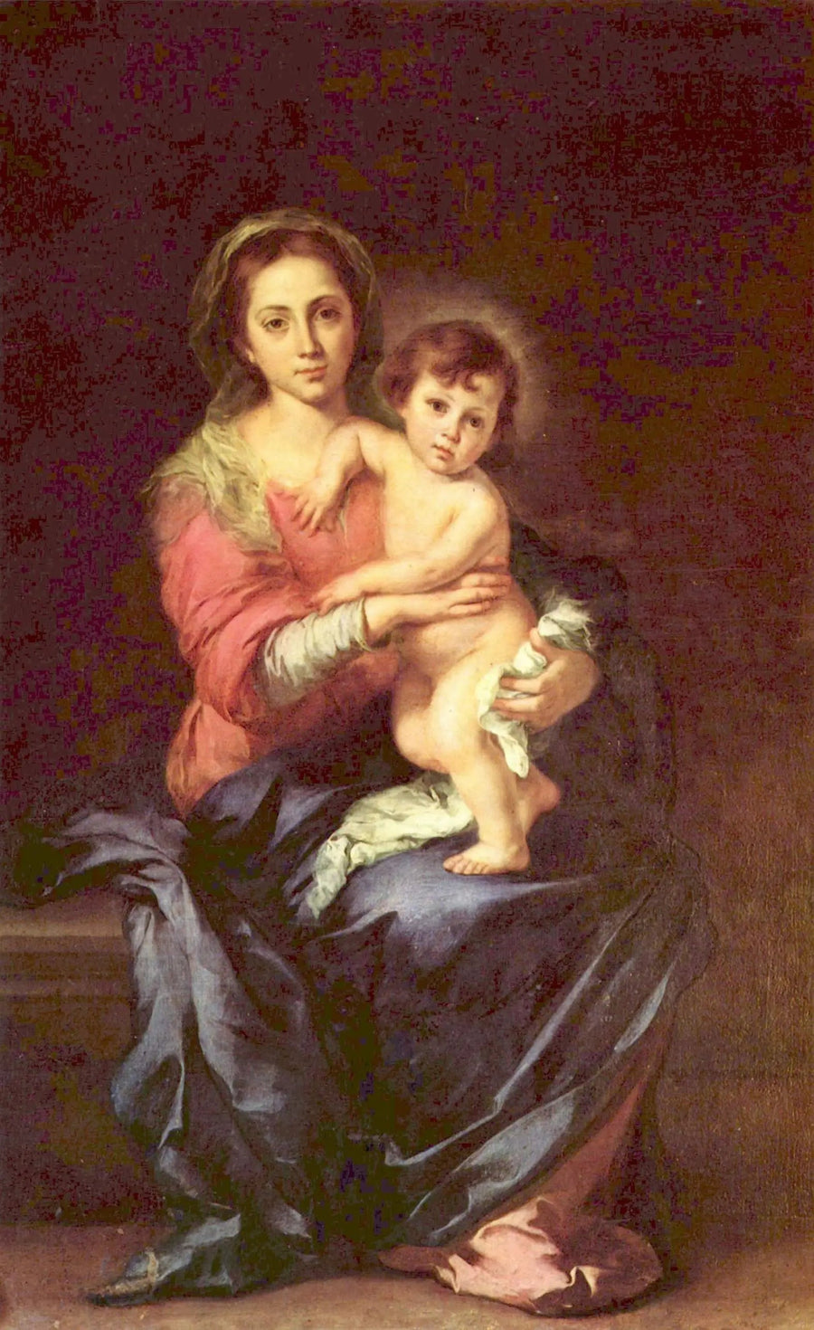 Jomfru med Barnet - Bartolomé Esteban Murillo