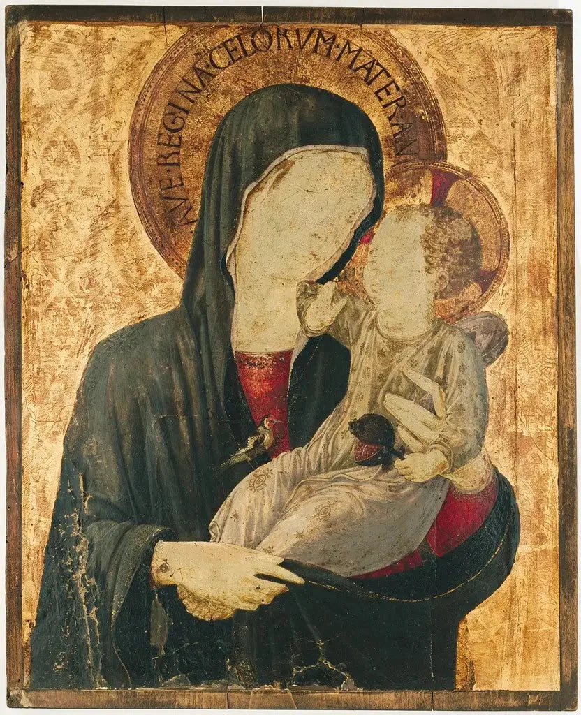 Jomfru med barnet - Benozzo Gozzoli