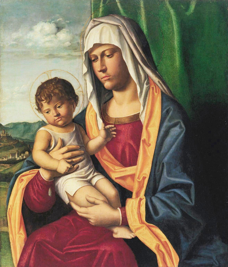 Jomfru med barnet. - Cima da Conegliano
